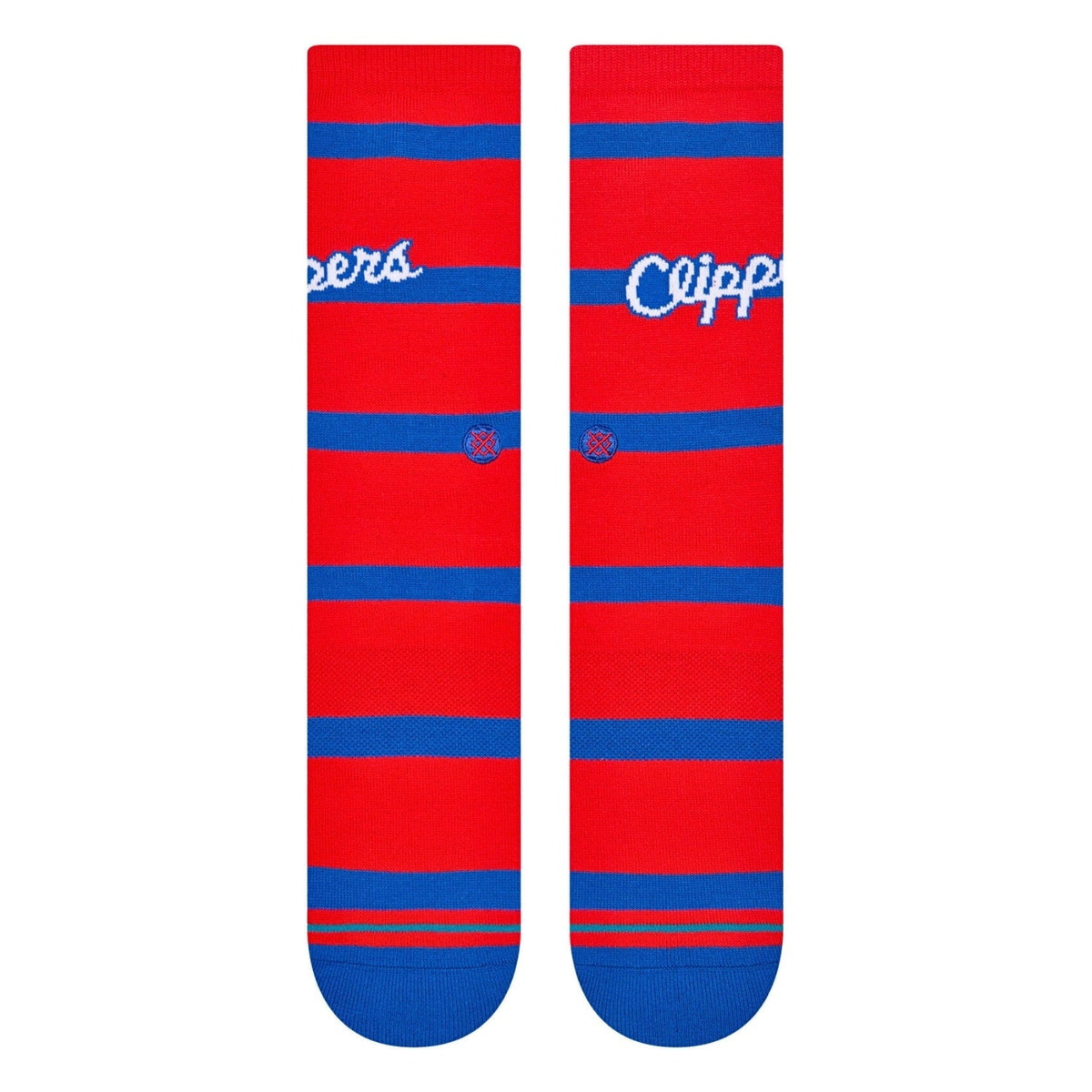 Stance Classics Clippers Socks - Red - Mens Crew Length Socks by Stance L (UK8-12.5)