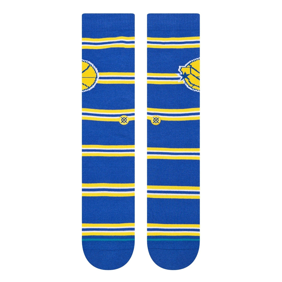 Stance Classics Warriors Socks - Blue - Mens Crew Length Socks by Stance L (UK8-12.5)