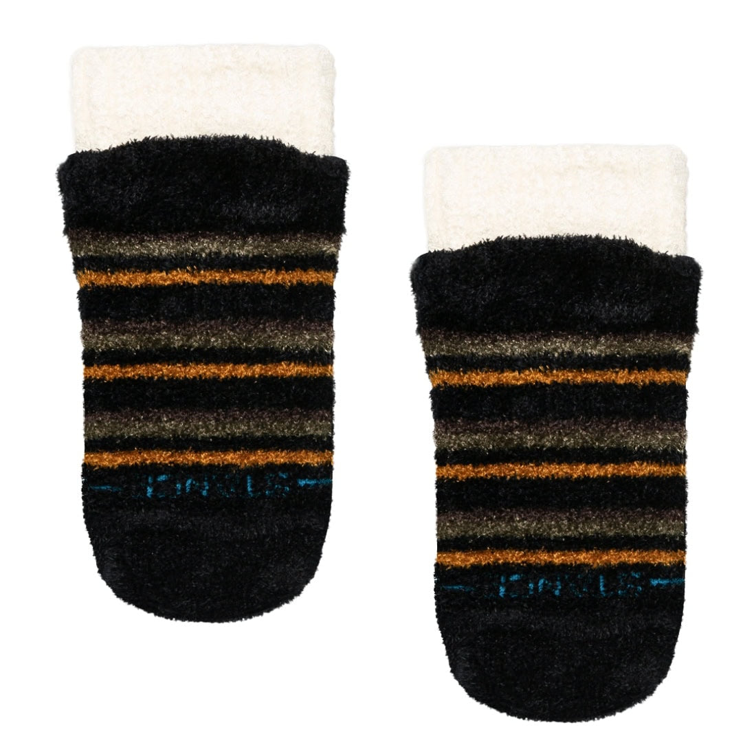 Stance Cozy Slipper Socks - Black - Unisex Crew Length Socks by Stance