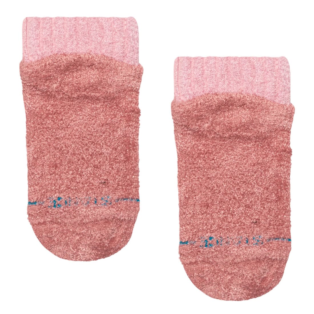 Stance Cozy Slipper Socks - Dusty Rose - Unisex Crew Length Socks by Stance