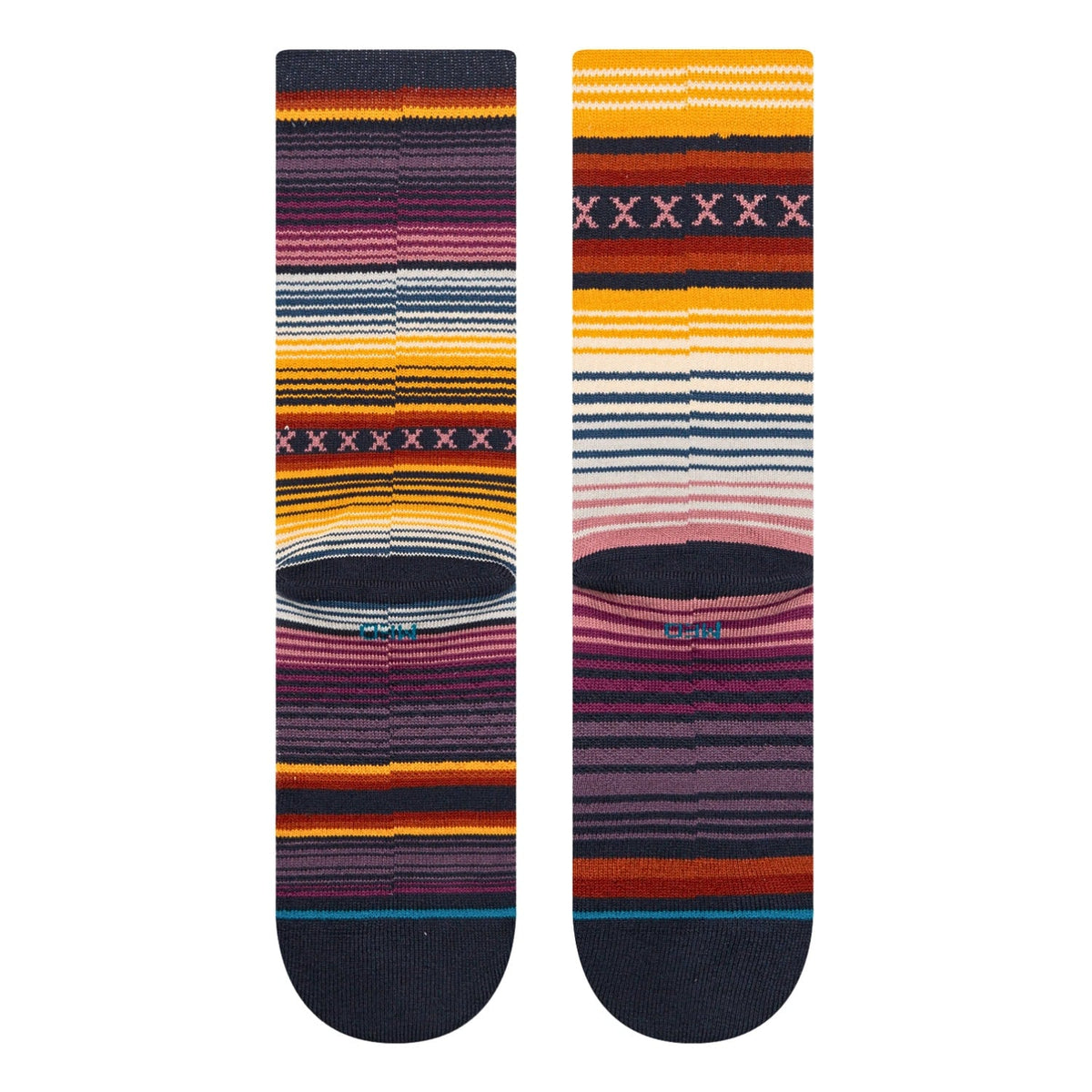 Stance Curren ST Crew Socks - Grape - Mens Crew Length Socks by Stance