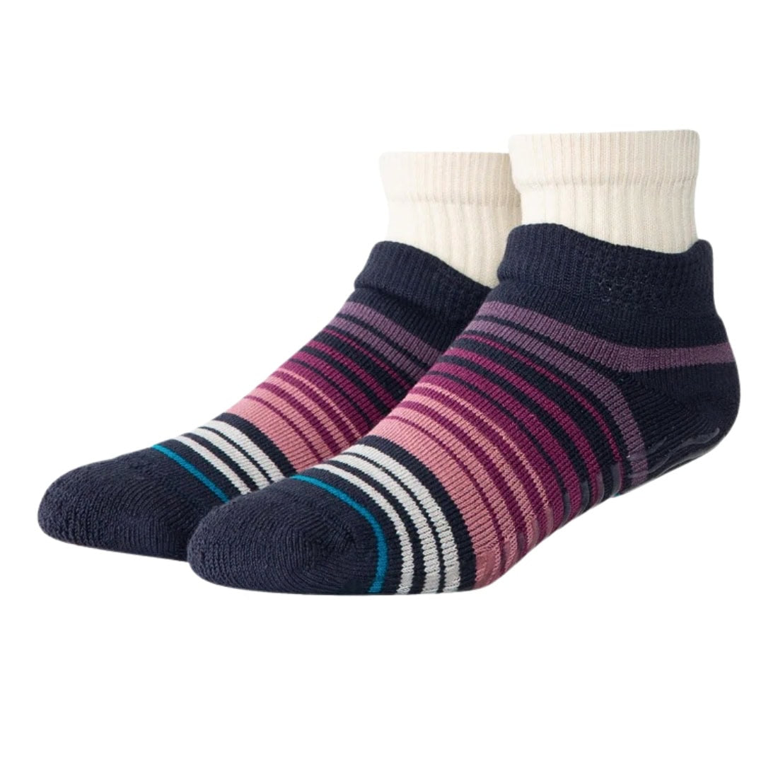 Stance Curren Slipper Socks - Grape - Unisex Crew Length Socks by Stance