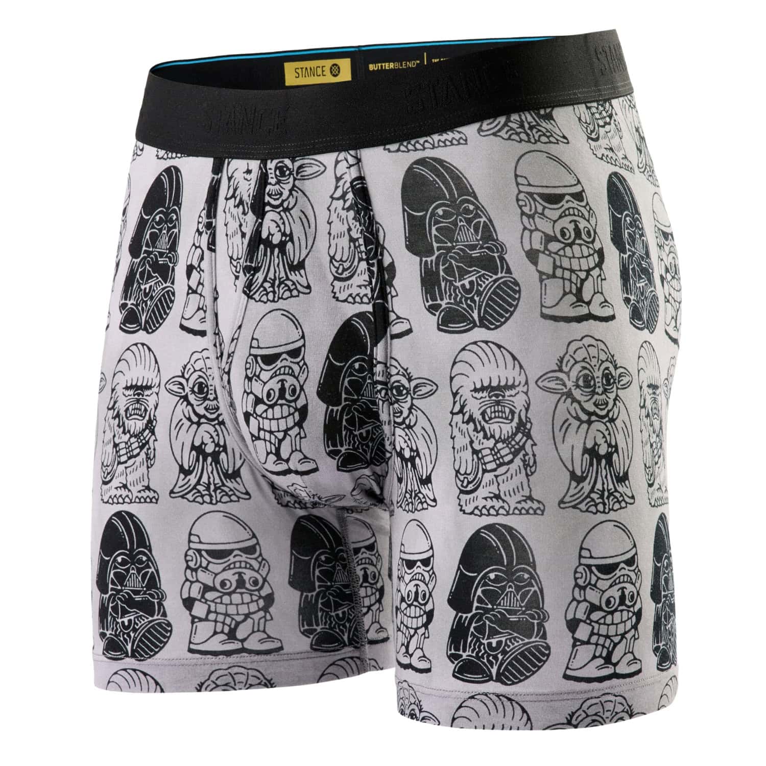 Stance DJ Star Wars Butter Blend Boxer Brief - Black - Mens Boxer Briefs Underwear by Stance