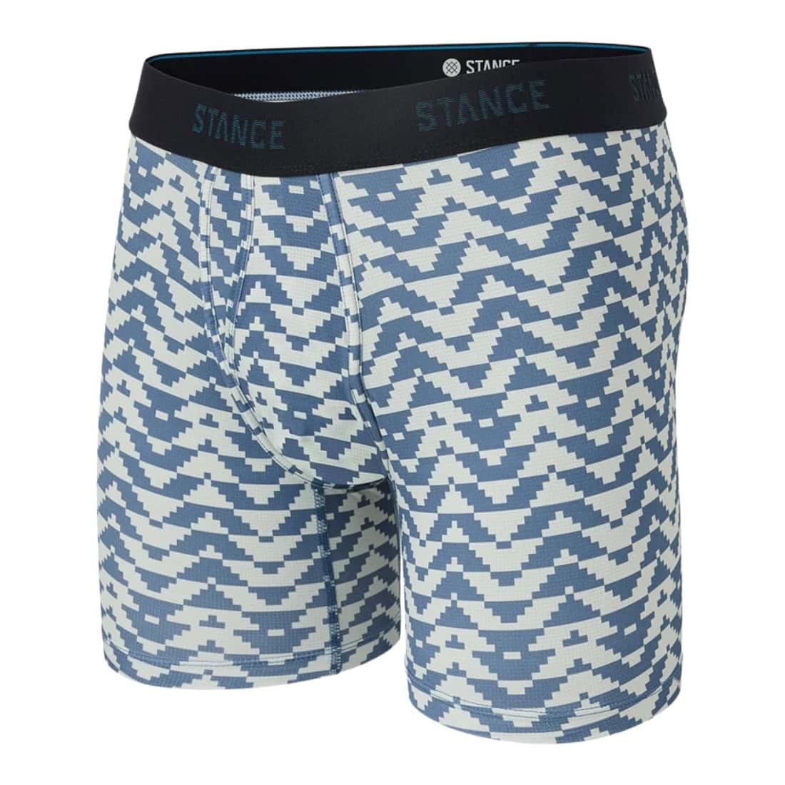 Stance Digizig Boxer Brief - Seablue - Mens Boxer Briefs Underwear by Stance