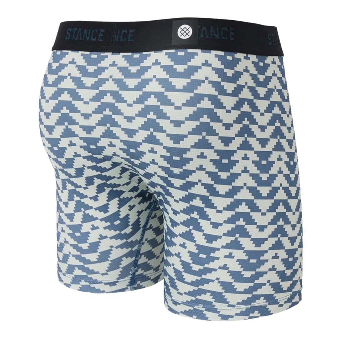 Stance Digizig Boxer Brief - Seablue - Mens Boxer Briefs Underwear by Stance