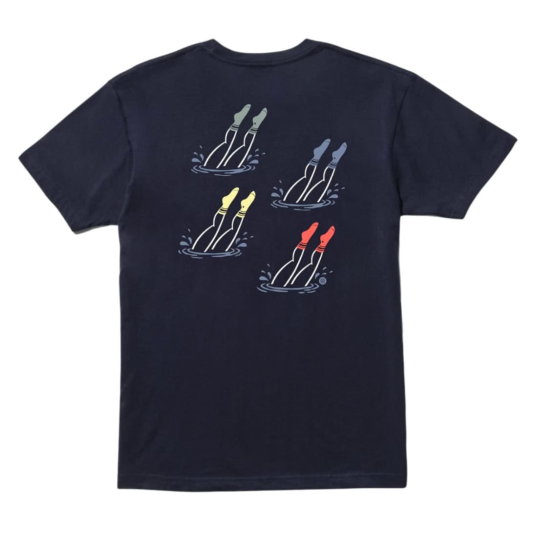 Stance Diver-Shirt - Navy - Mens Graphic T-Shirt by Stance