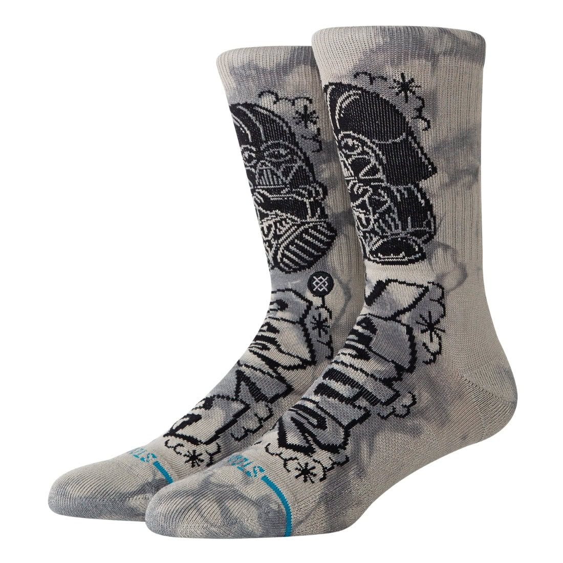 Stance DJ Darth Socks - Black - Unisex Crew Length Socks by Stance