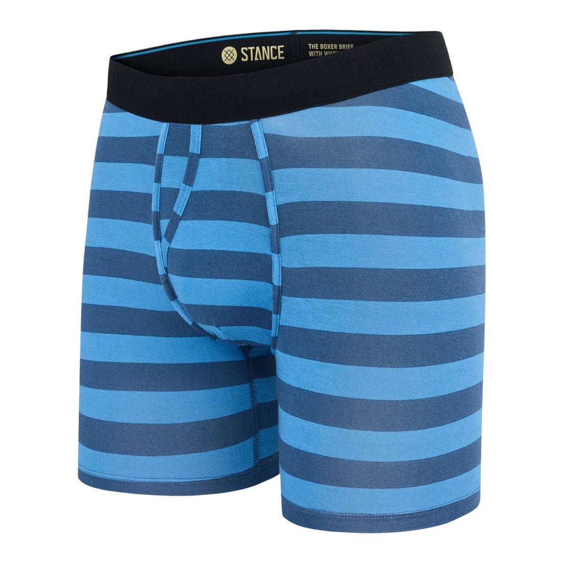 Stance Easy Wholester Boxer Brief - Blue - Mens Boxer Briefs Underwear by Stance