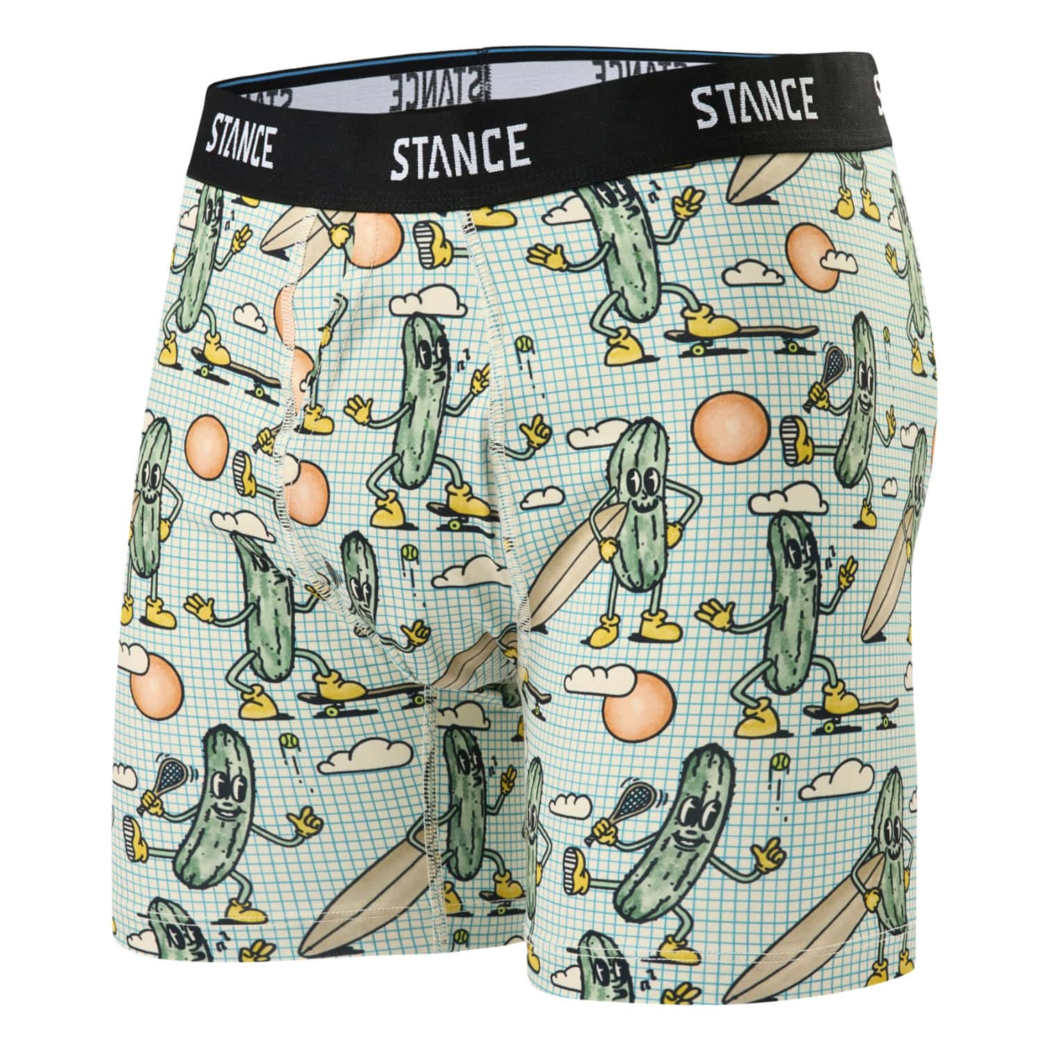 Stance Feeling Pickled Boxer Briefs - Off White - Mens Boxer Briefs Underwear by Stance