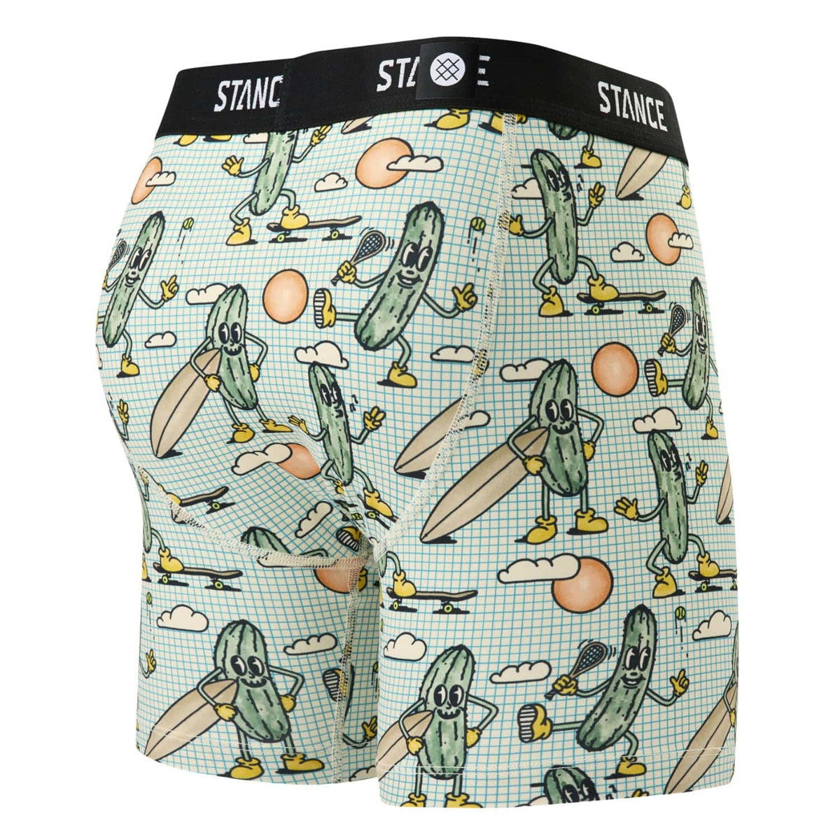 Stance Feeling Pickled Boxer Briefs - Off White - Mens Boxer Briefs Underwear by Stance