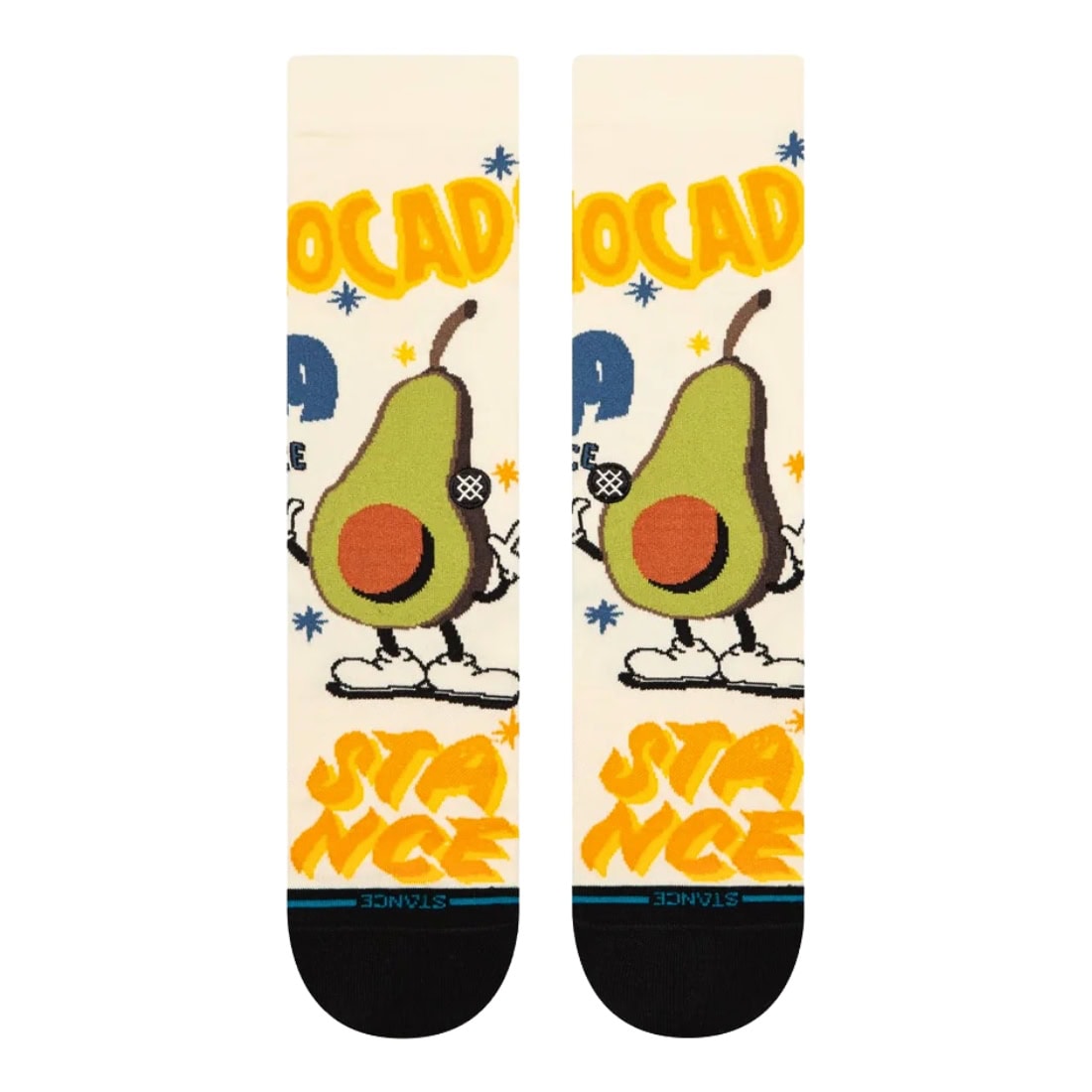 Stance Food Stand Socks - Canvas - Unisex Crew Length Socks by Stance