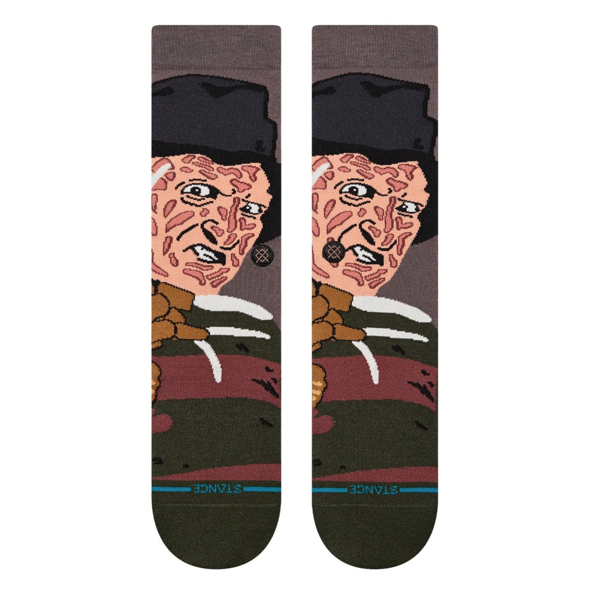 Stance Freddy Crew Socks - Black - Unisex Crew Length Socks by Stance