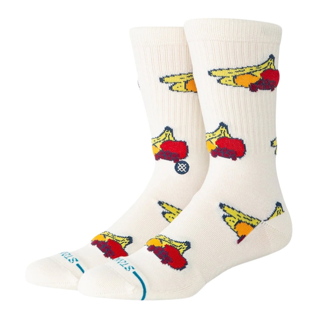 Stance Fruits Crew Socks - Canvas - Unisex Crew Length Socks by Stance