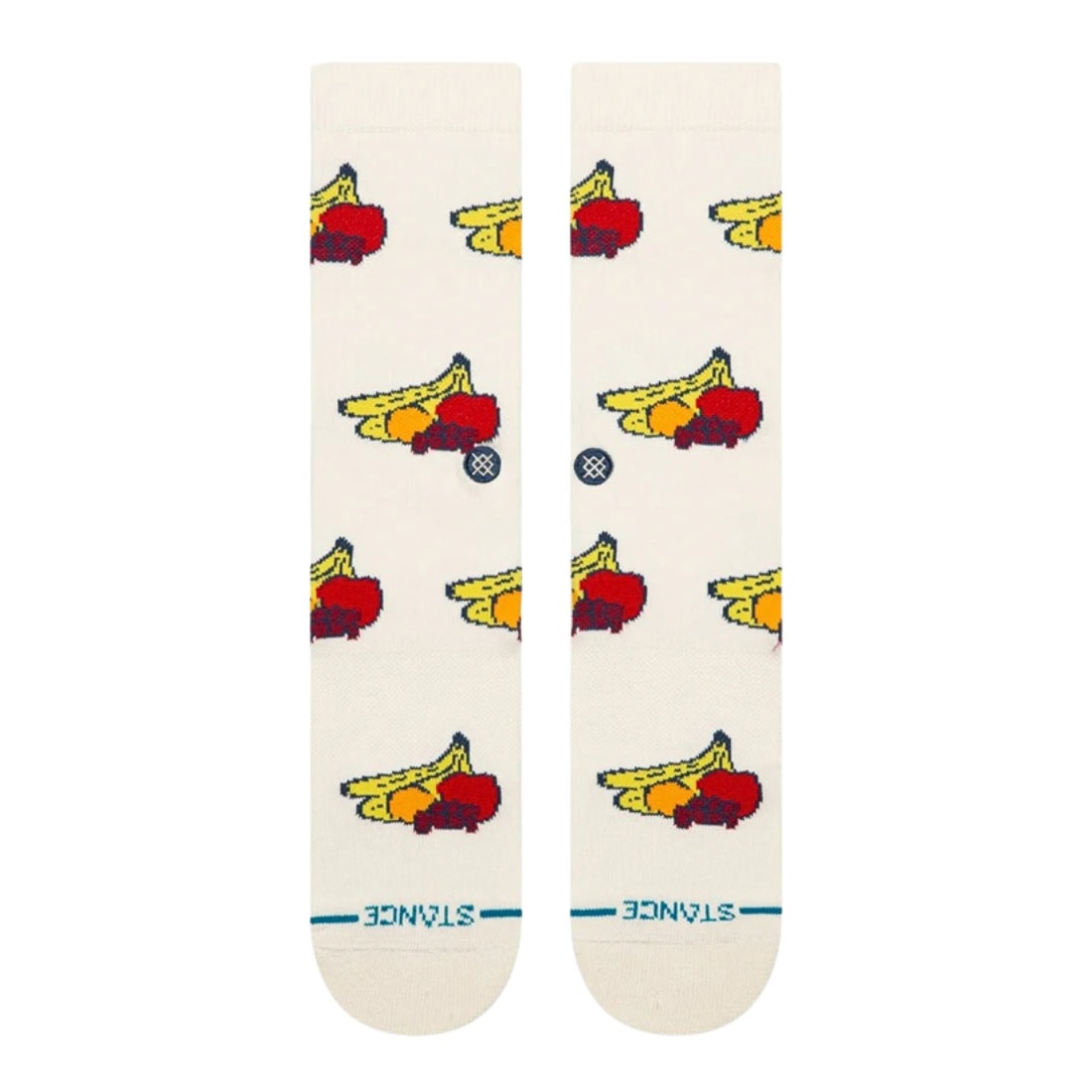 Stance Fruits Crew Socks - Canvas - Unisex Crew Length Socks by Stance