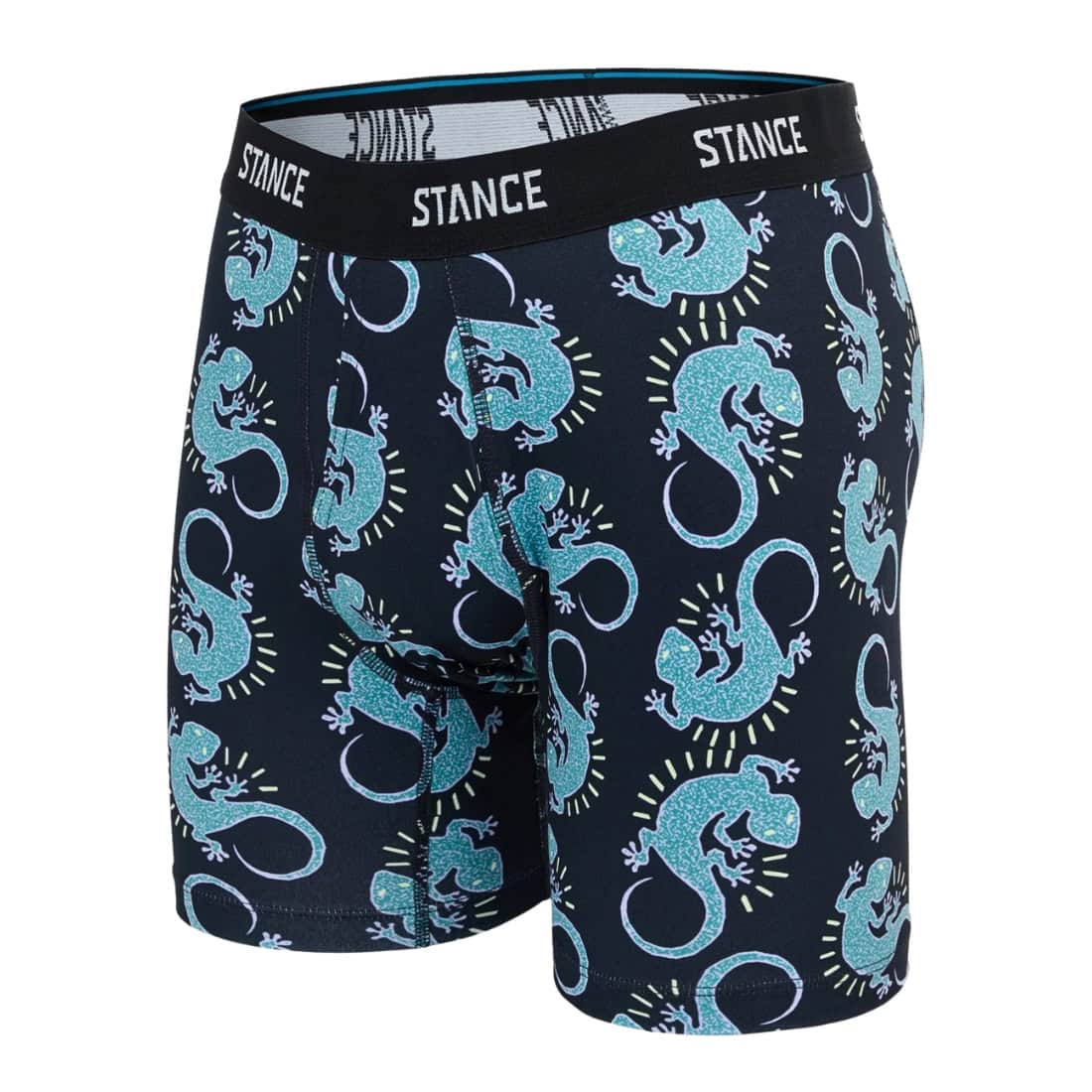 Stance Gecko Boxer Brief - Black - Mens Boxer Briefs Underwear by Stance