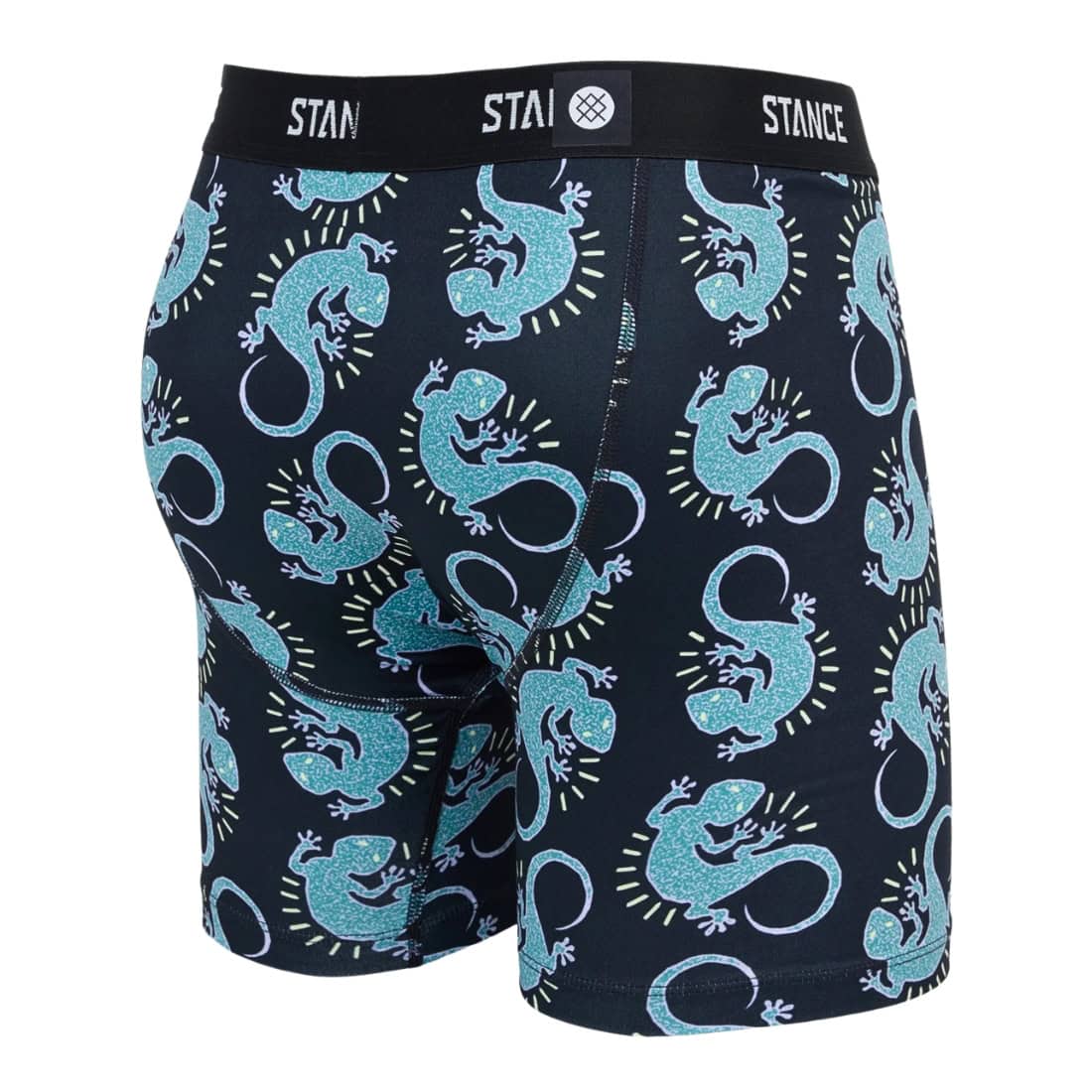 Stance Gecko Boxer Brief - Black - Mens Boxer Briefs Underwear by Stance