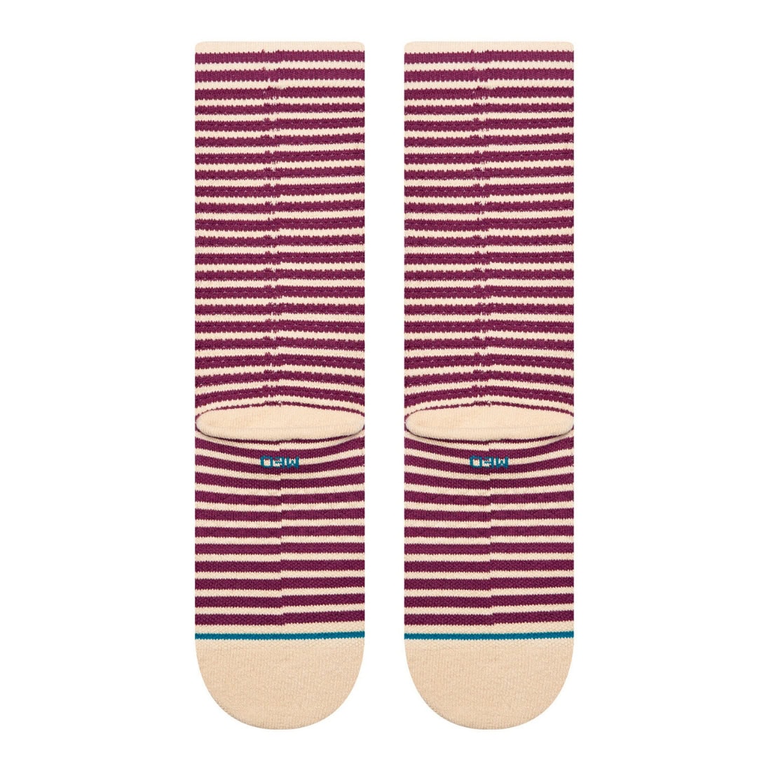 Stance Gregor Butter Blend Socks - Grape - Unisex Crew Length Socks by Stance