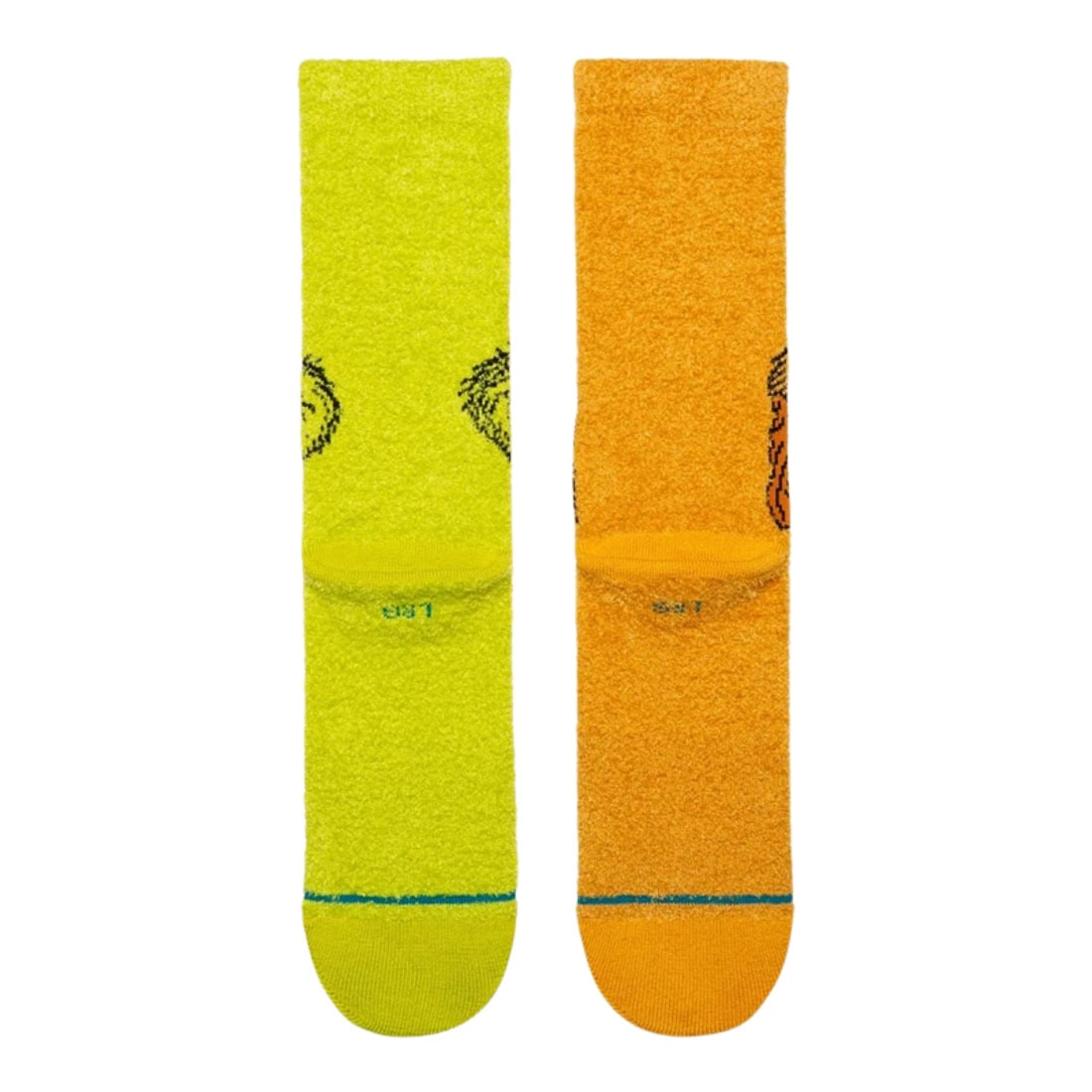 Stance Grinch And Max Crew Sock - Green - Unisex Crew Length Socks by Stance
