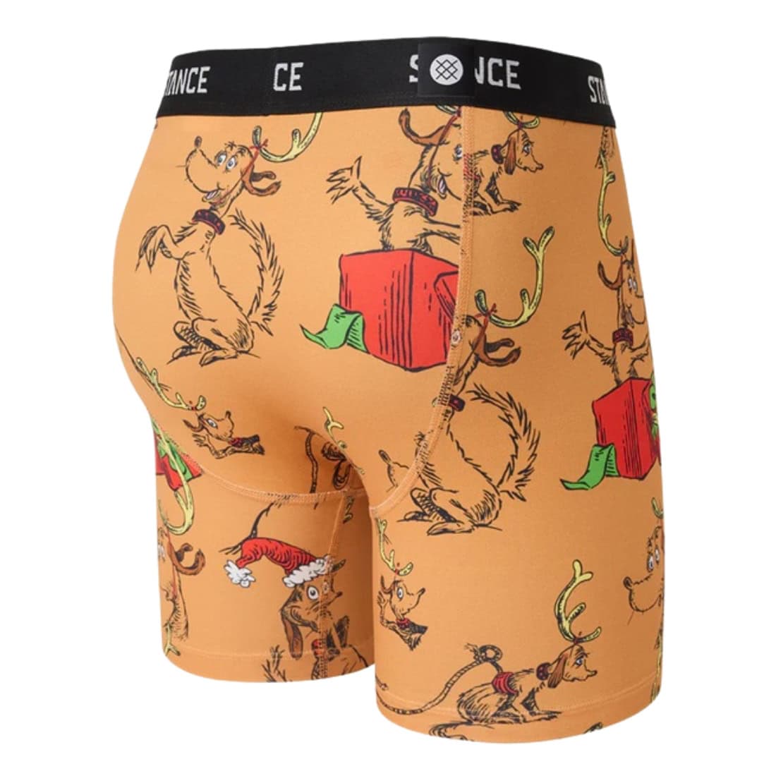 Stance Grinch & Max Boxer Brief - Multi - Mens Boxer Briefs Underwear by Stance