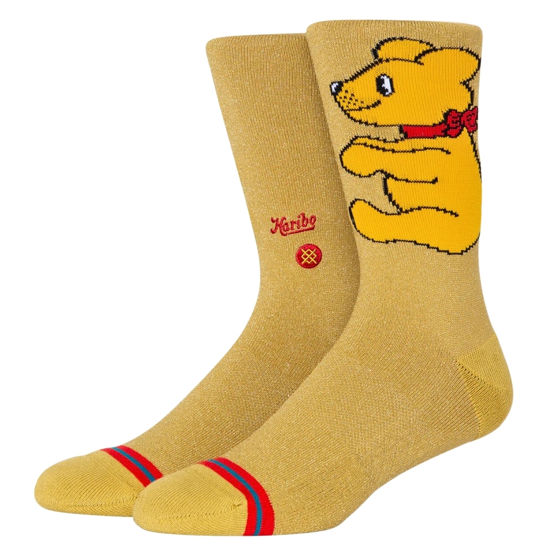 Stance x Haribo Gummiebear Socks - Gold