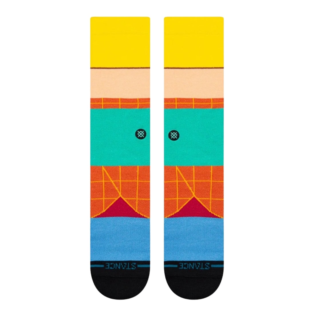 Stance Hey Arnold Crew Sock - Multi - Unisex Crew Length Socks by Stance