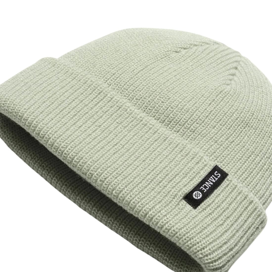 Stance Icon 2 Shallow Beanie - Green Sand - Fold Beanie by Stance