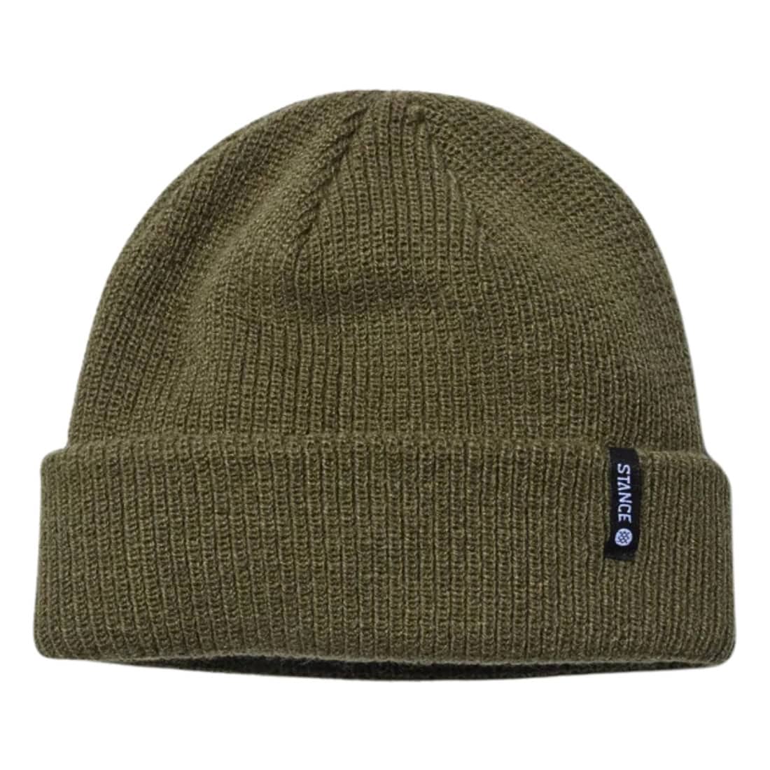 Stance Icon 2 Shallow Beanie - Olive - Fold Beanie by Stance