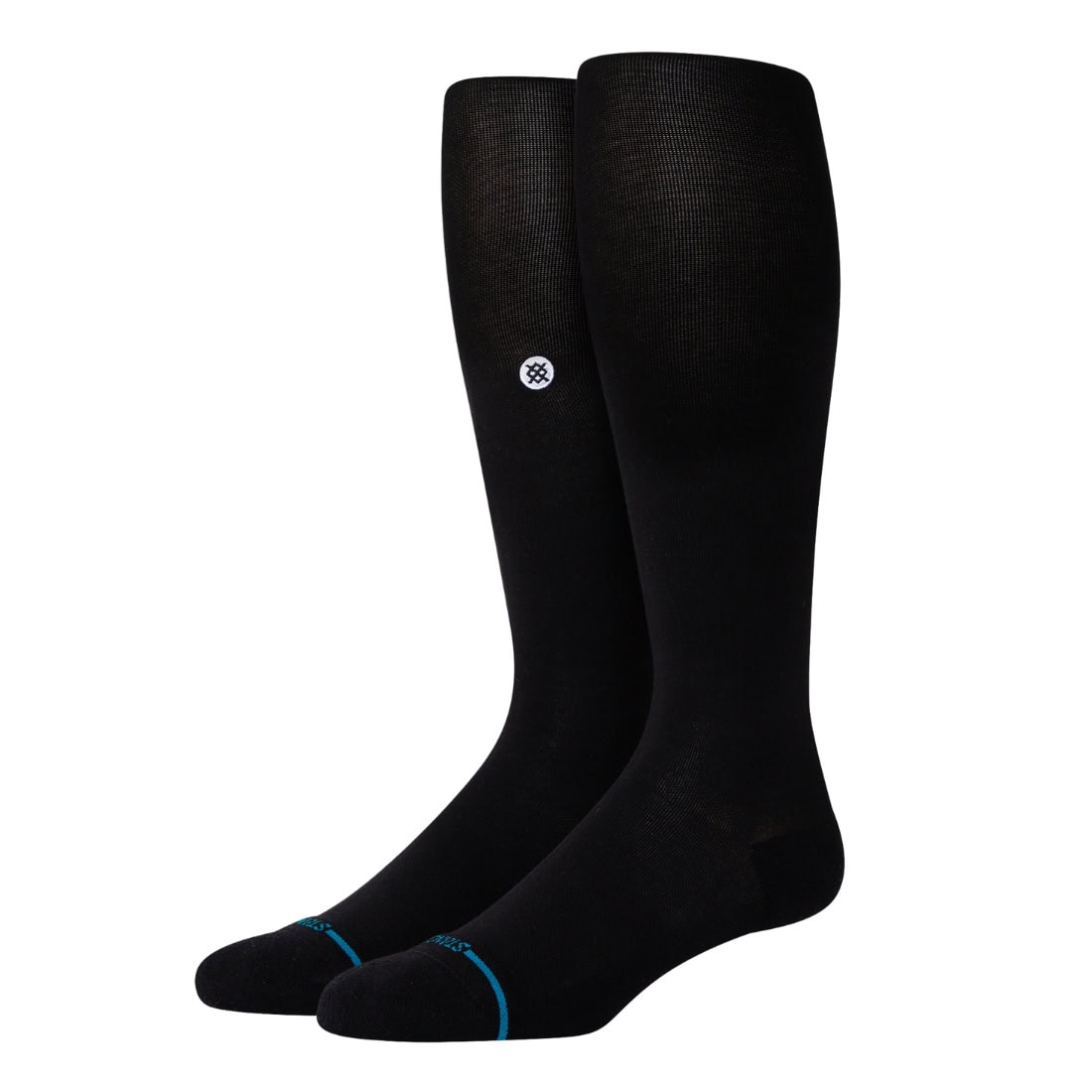 Stance Icon Compression OTC Socks - Black - Unisex Running/Training Socks by Stance