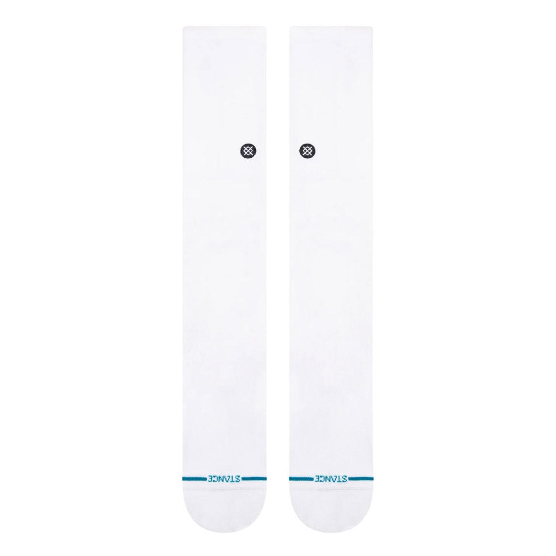 Stance Icon Compression OTC Socks - White - Unisex Running/Training Socks by Stance