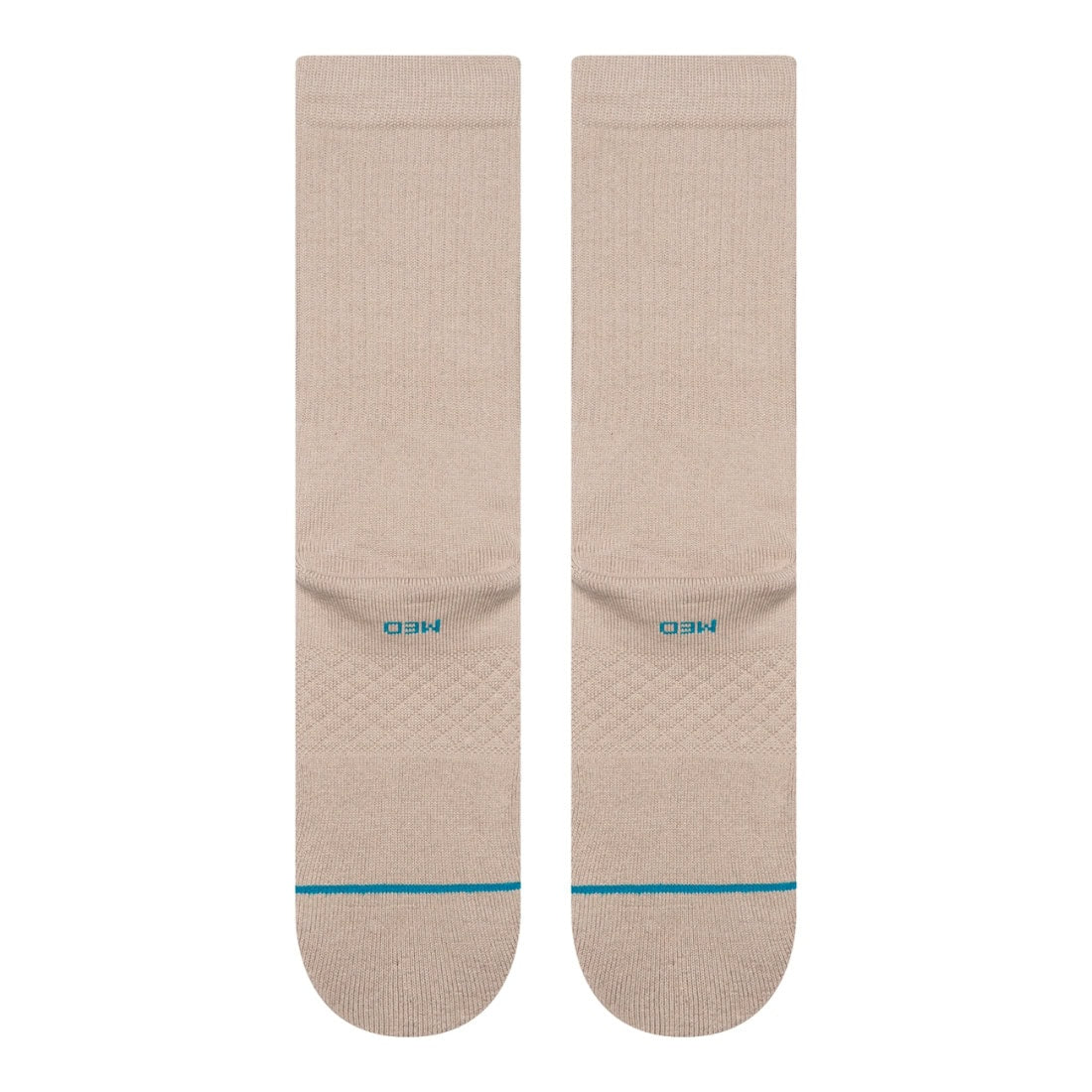 Stance Icon Crew Socks - String Grey - Unisex Crew Length Socks by Stance