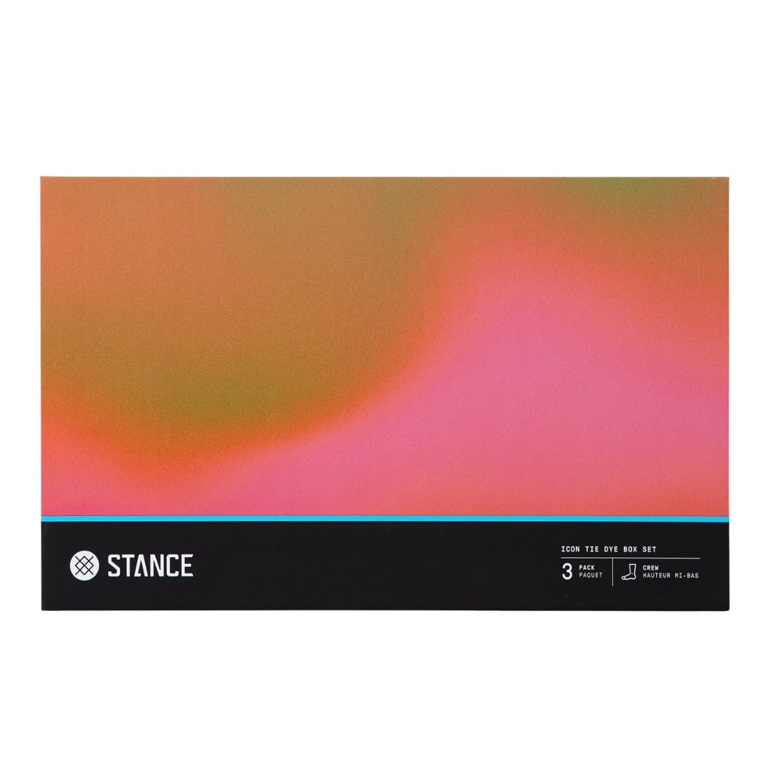 Stance Icon Dye Out Box Set Socks - Canvas - Unisex Crew Length Socks by Stance