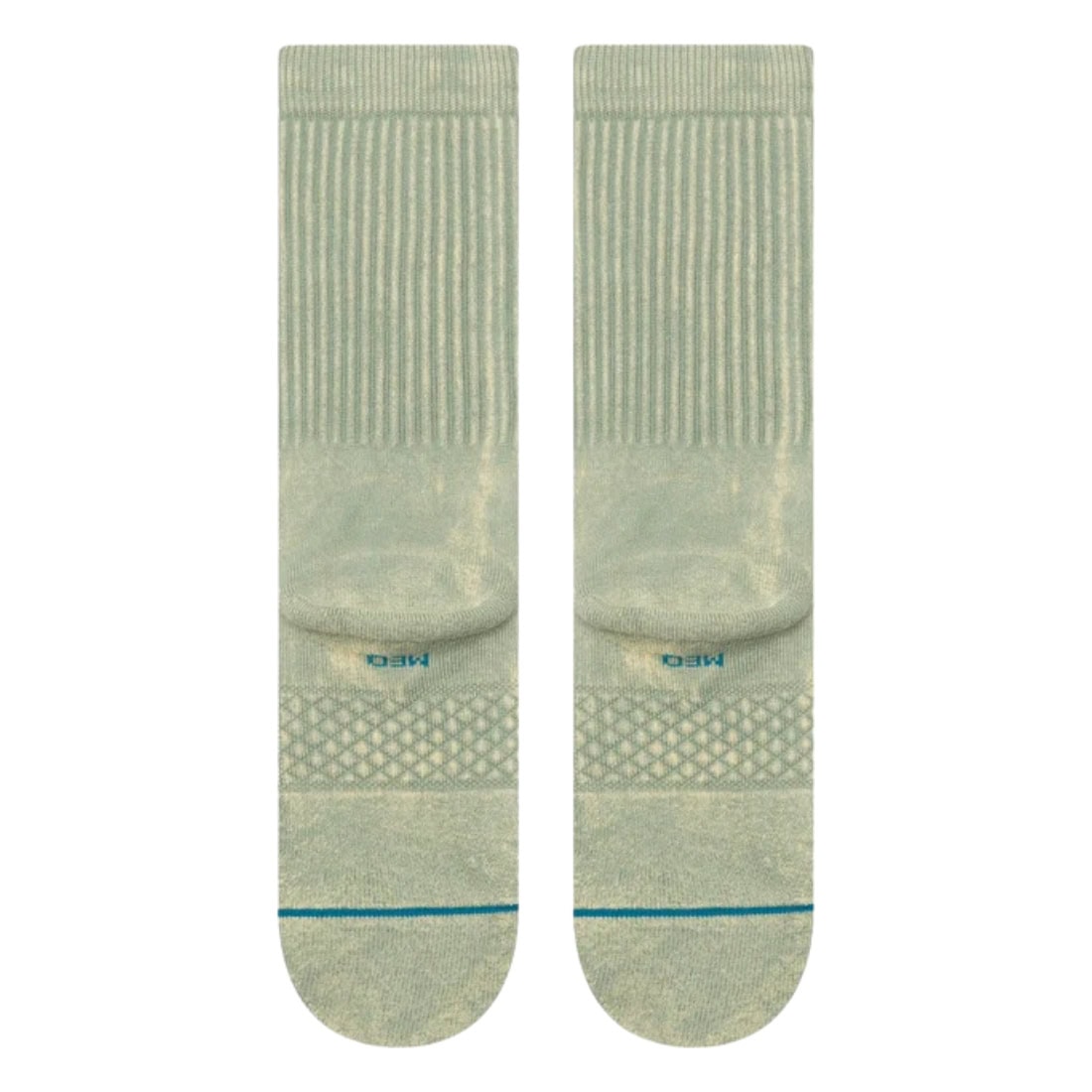 Stance Icon Dyed Crew Socks - Sea Green - Unisex Crew Length Socks by Stance