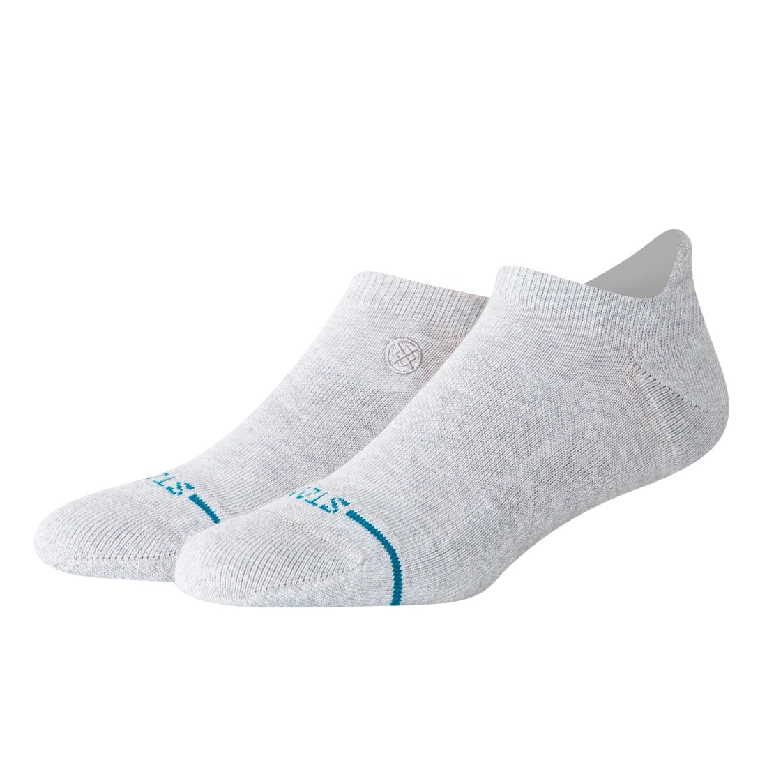 Stance Icon Low Tab Socks - Heather Stone - Unisex Low/Ankle Socks by Stance