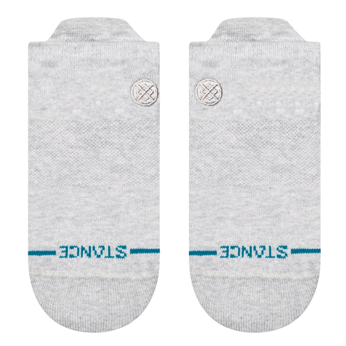 Stance Icon Low Tab Socks - Heather Stone - Unisex Low/Ankle Socks by Stance