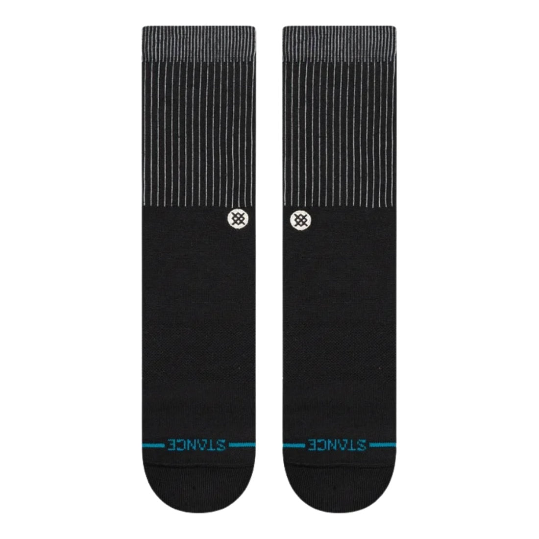 Stance Icon Pop Crew Socks - Black - Unisex Crew Length Socks by Stance