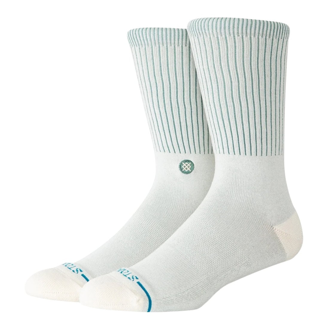 Stance Icon Pop Crew Socks - Canvas - Unisex Crew Length Socks by Stance
