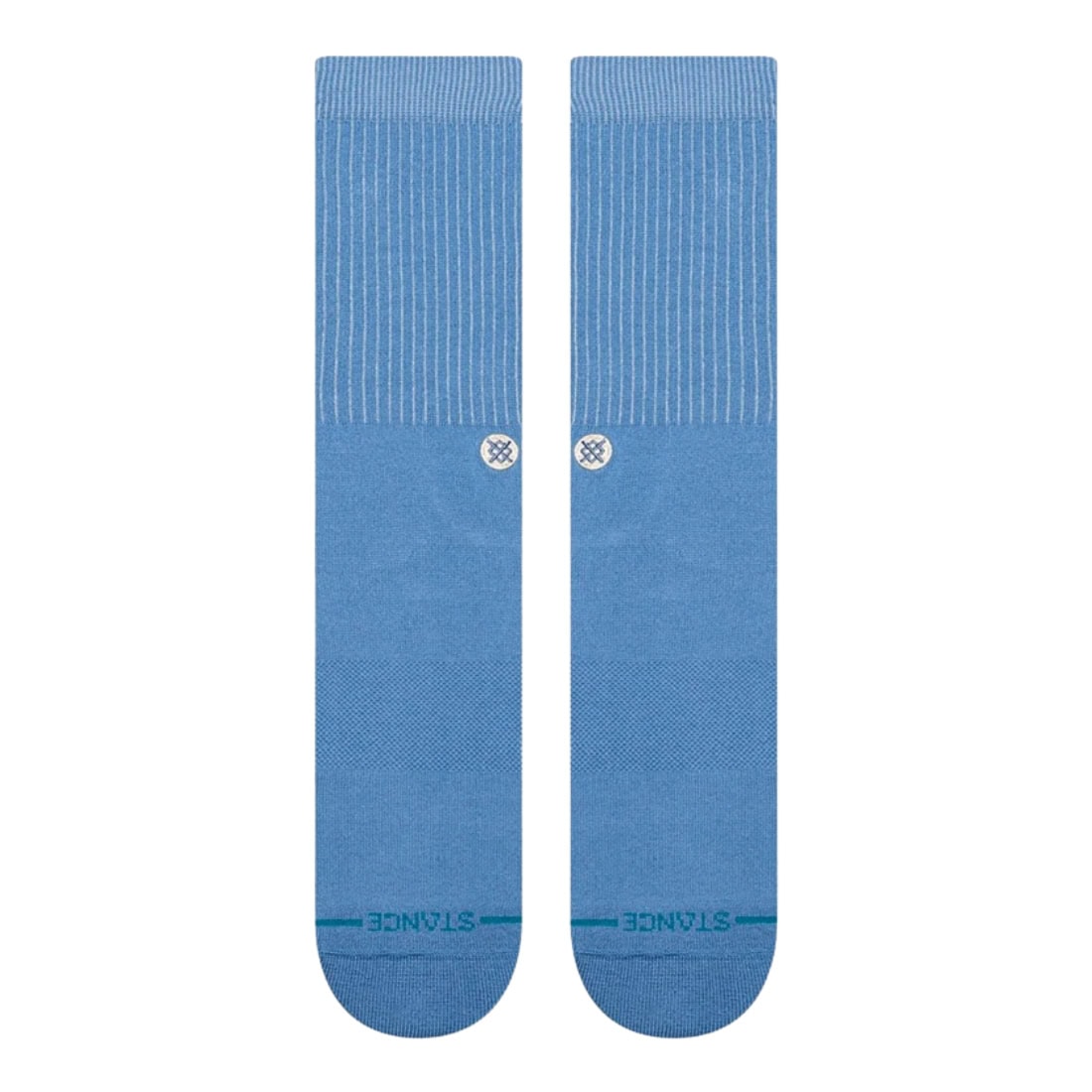 Stance Icon Pop Crew Socks - Capri Blue - Unisex Crew Length Socks by Stance