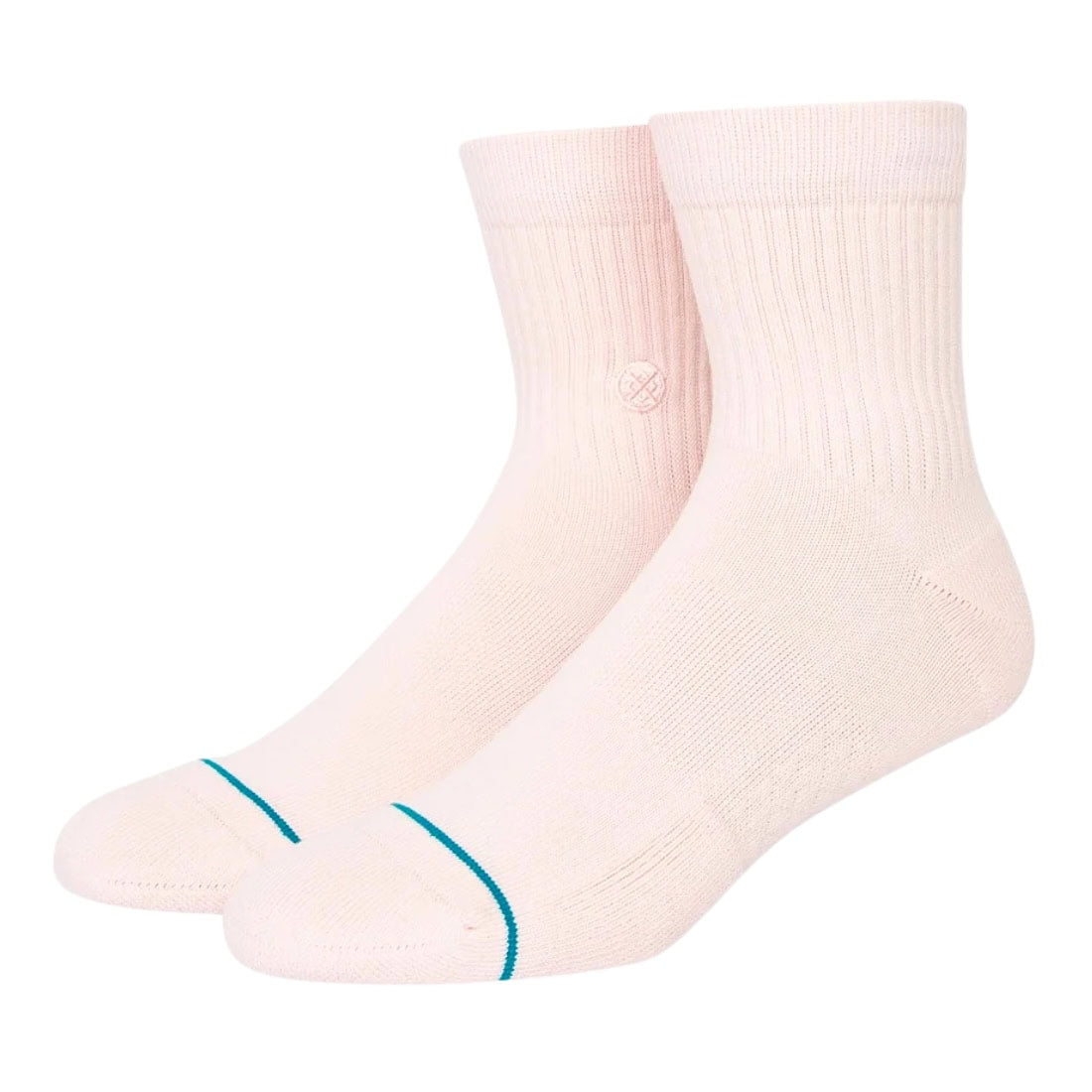 Stance Icon Quarter Socks - Pink - Unisex Low/Ankle Socks by Stance