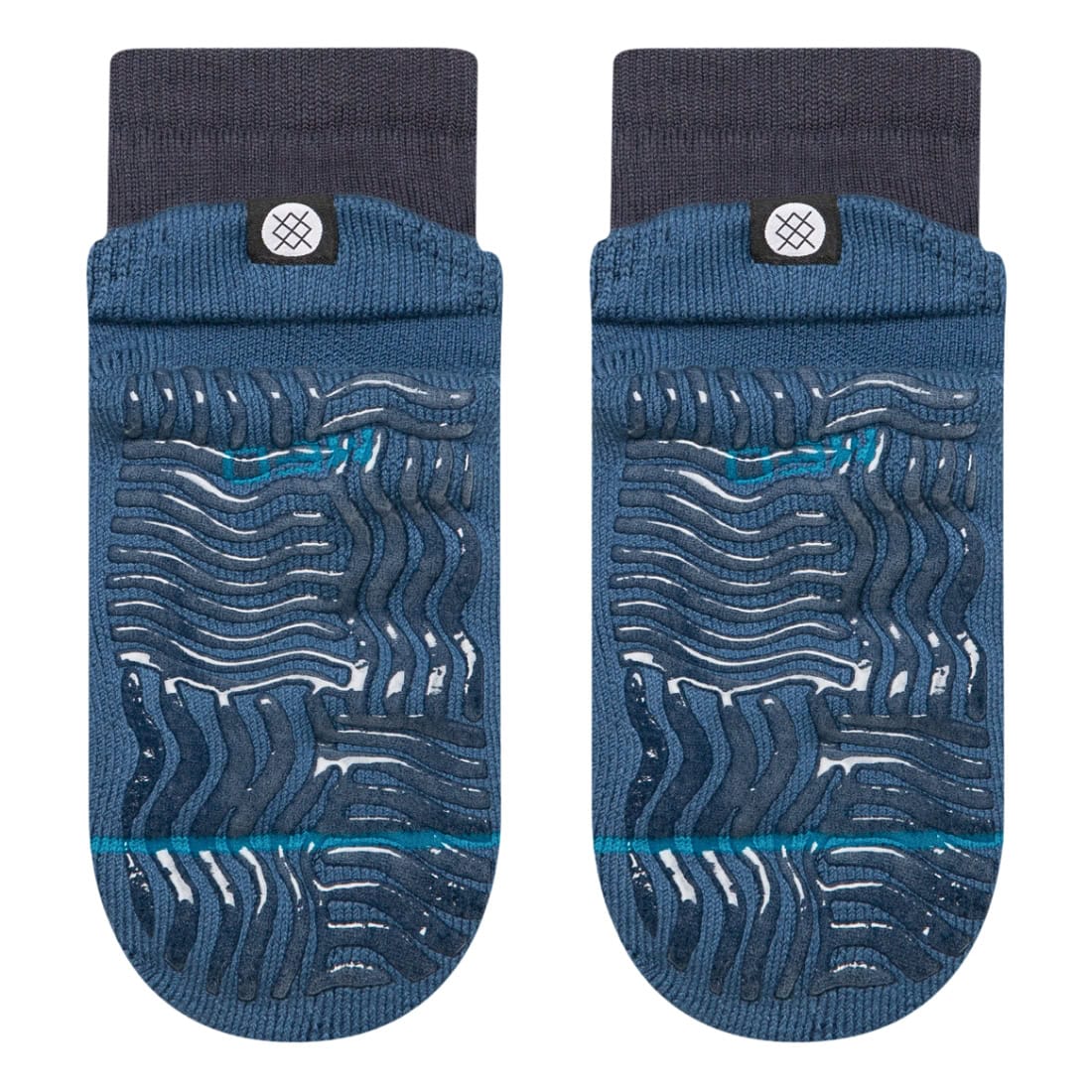 Stance Icon Slipper Socks - Navy - Unisex Crew Length Socks by Stance