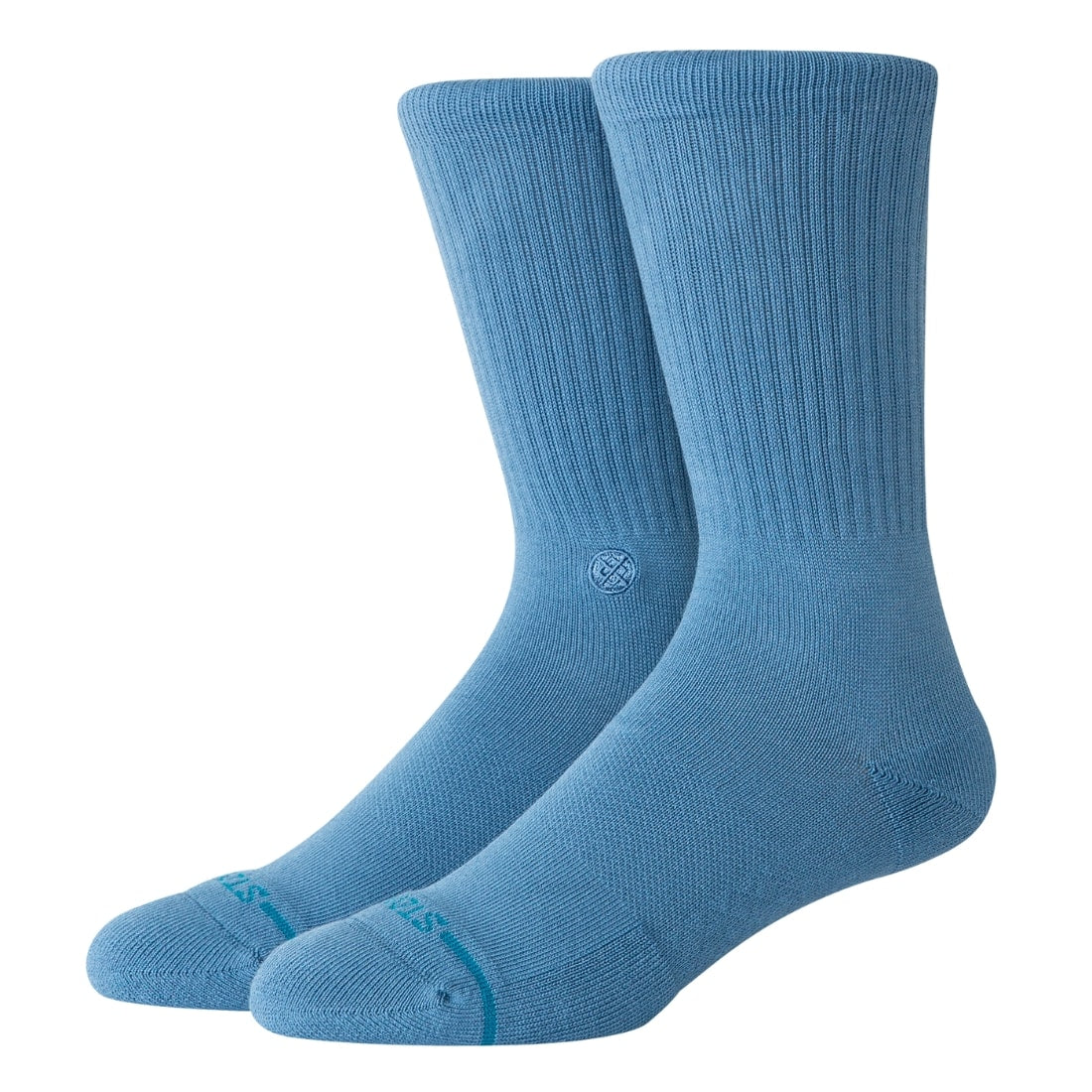 Stance Icon Socks - Blue Steel - Mens Crew Length Socks by Stance