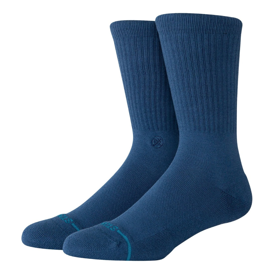 Stance Icon Socks - Dark Royal - Unisex Crew Length Socks by Stance