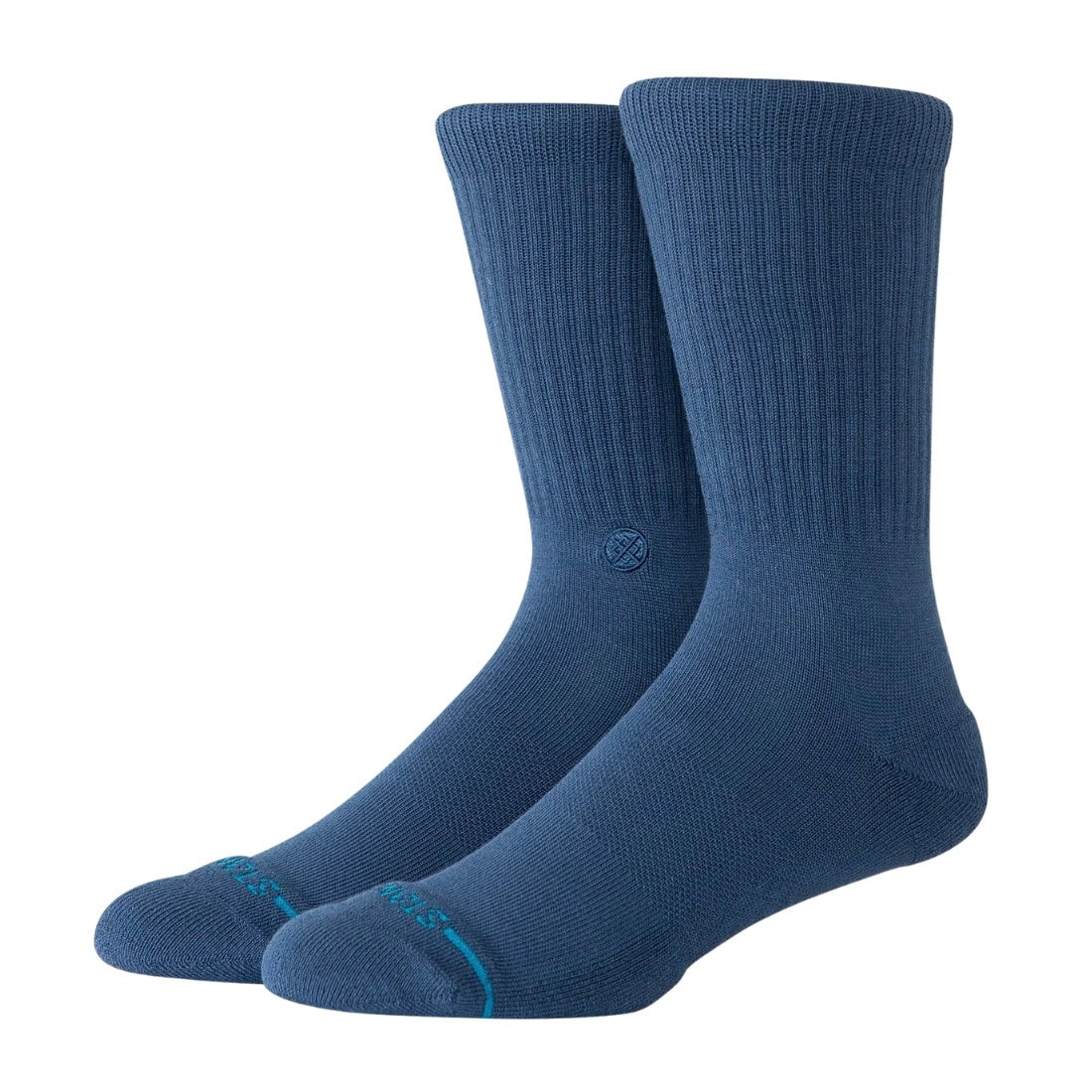 Stance Icon Socks - Deep Teal - Mens Crew Length Socks by Stance