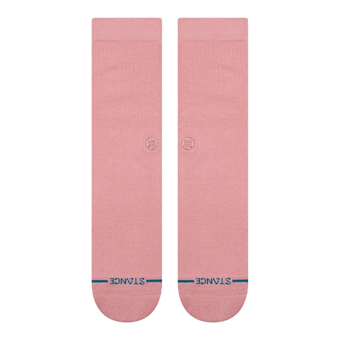 Stance Icon Socks - Dusty Rose - Unisex Crew Length Socks by Stance