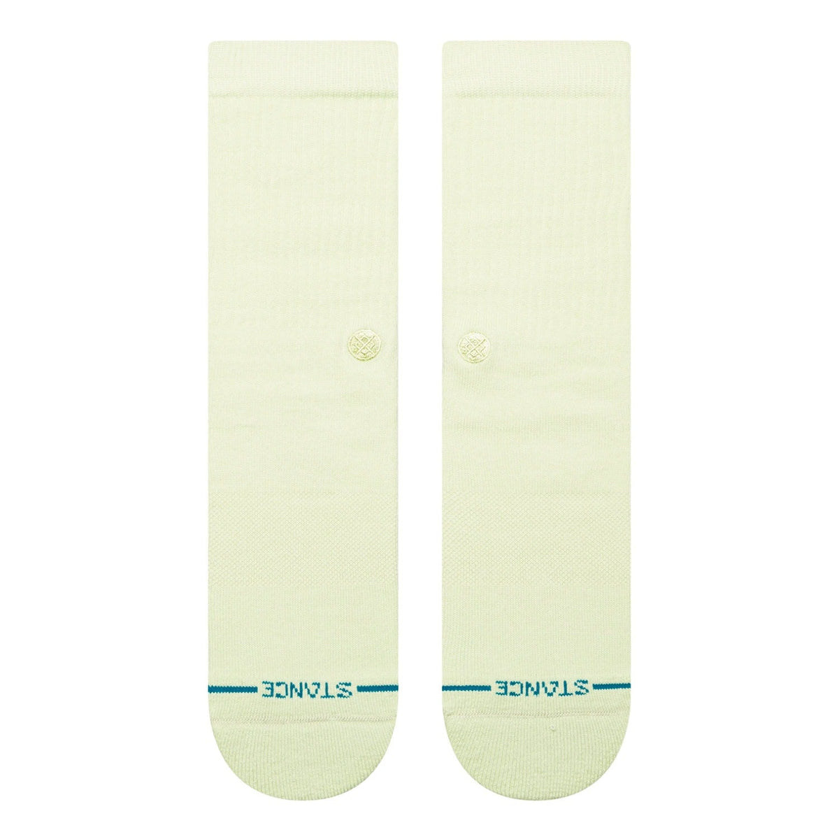 Stance Icon Socks - Green Sand - Mens Crew Length Socks by Stance