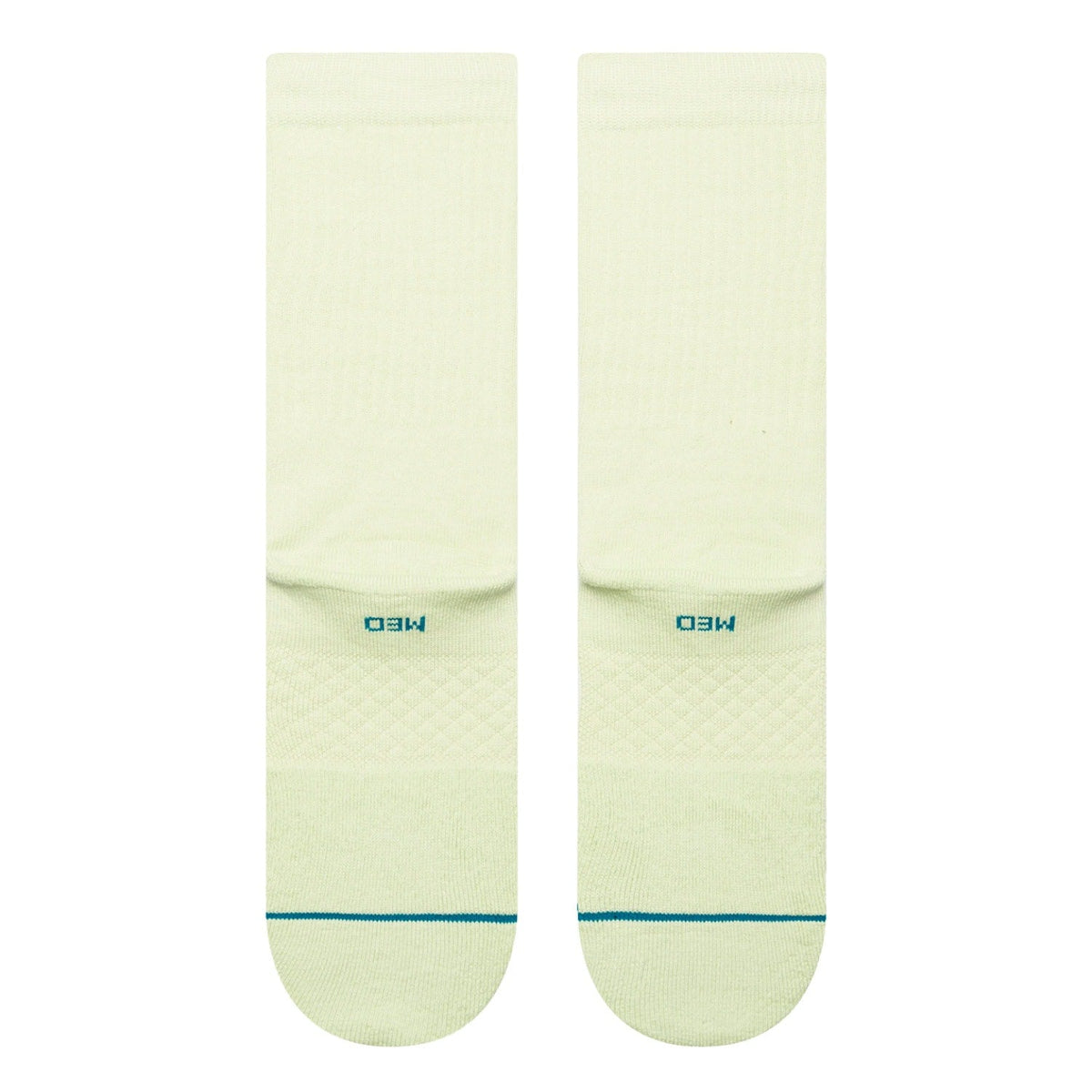 Stance Icon Socks - Green Sand - Mens Crew Length Socks by Stance