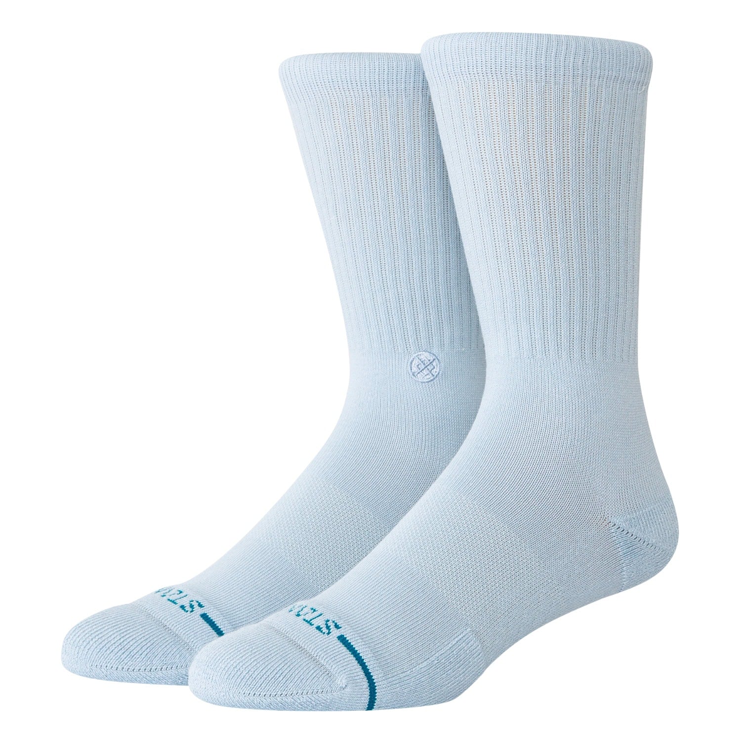 Stance Icon Socks - Ice Blue - Mens Crew Length Socks by Stance