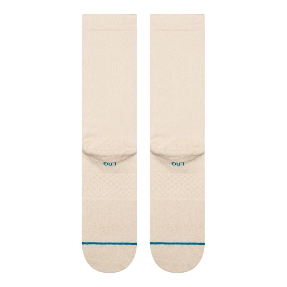 Stance Icon Socks - Oatmeal - Unisex Crew Length Socks by Stance