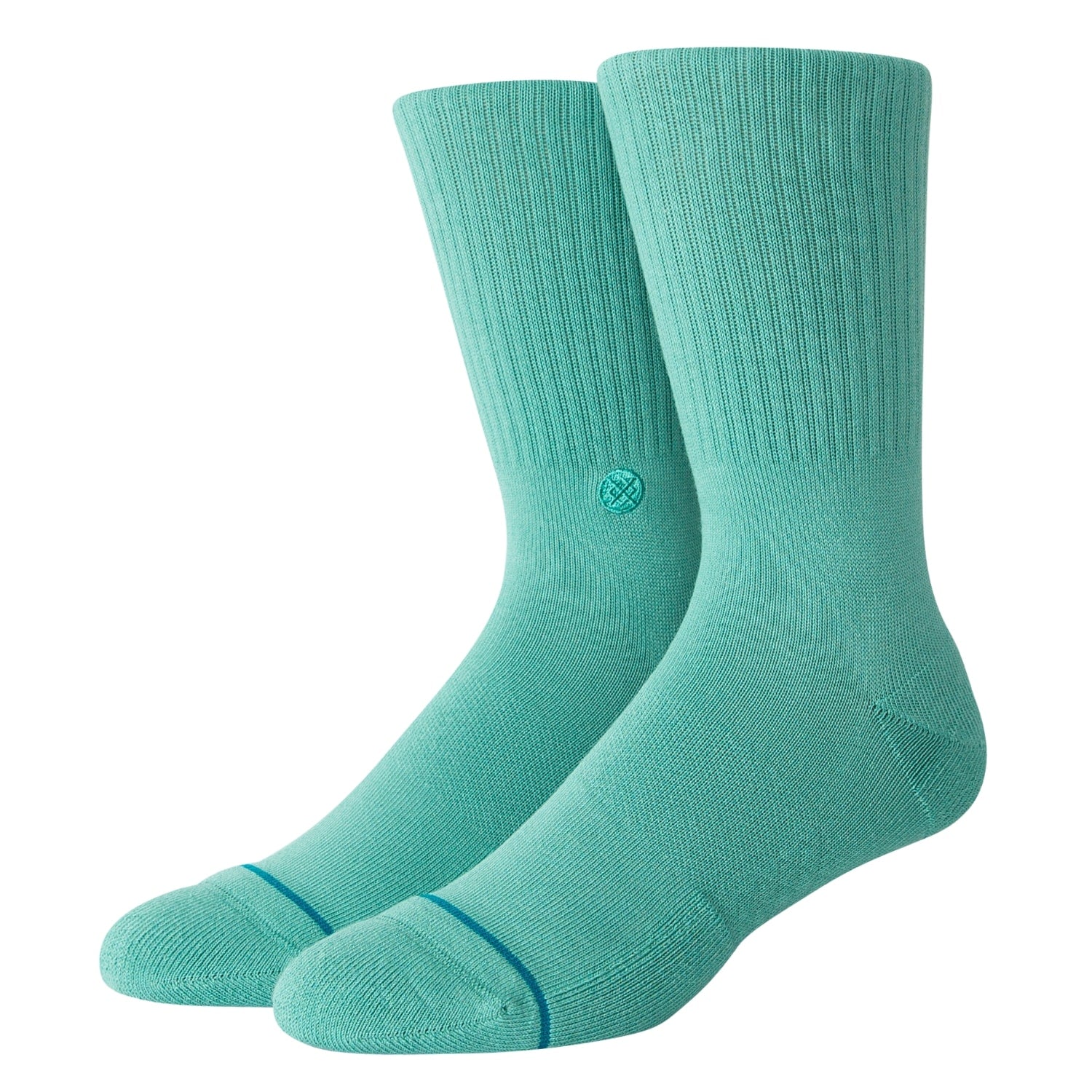 Stance Icon Socks - Turquoise - Mens Crew Length Socks by Stance