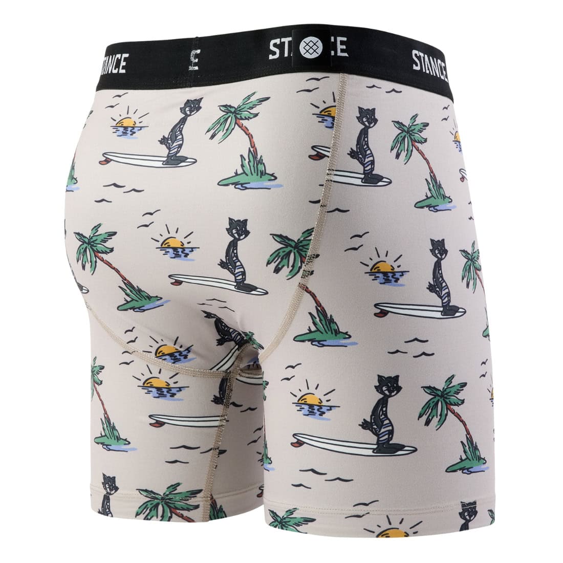 Stance Kool Kats Boxer Briefs - String Grey - Mens Boxer Briefs Underwear by Stance