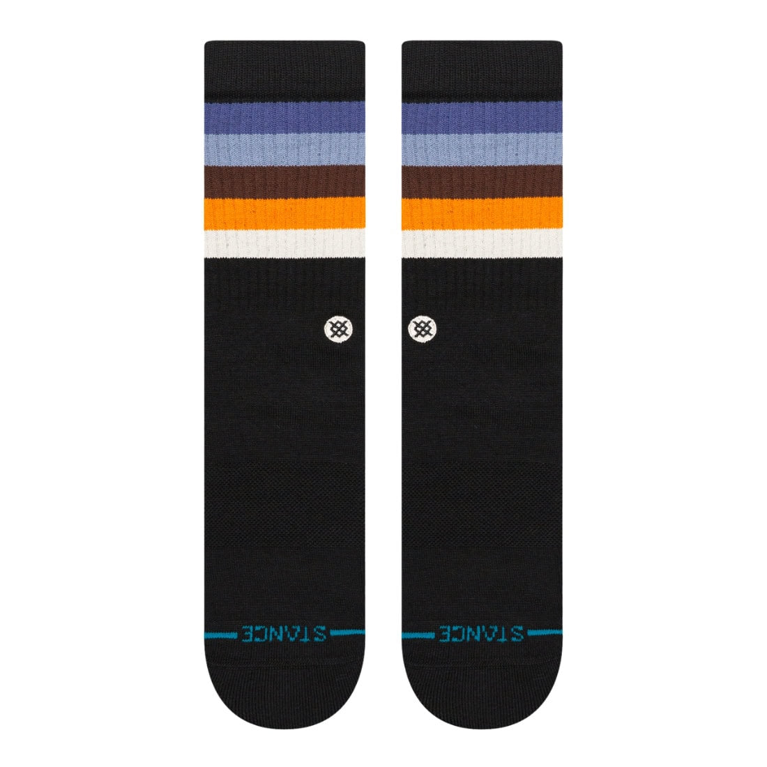 Stance Maliboo Crew Socks - Indigo - Unisex Crew Length Socks by Stance